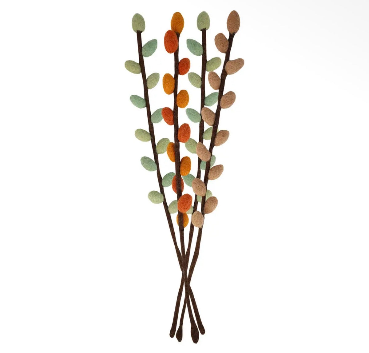 Talking Tables Handmade Autumn Felt Branches – Assorted Colours