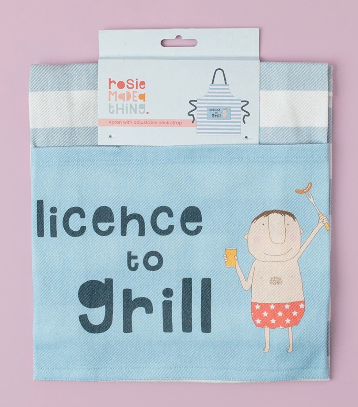 Mens Apron - Licence to Grill