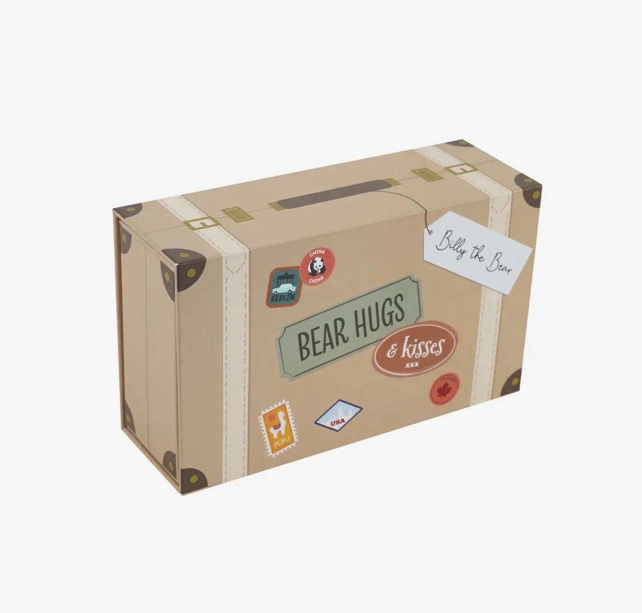Billy Bear - Travelling boxed bear