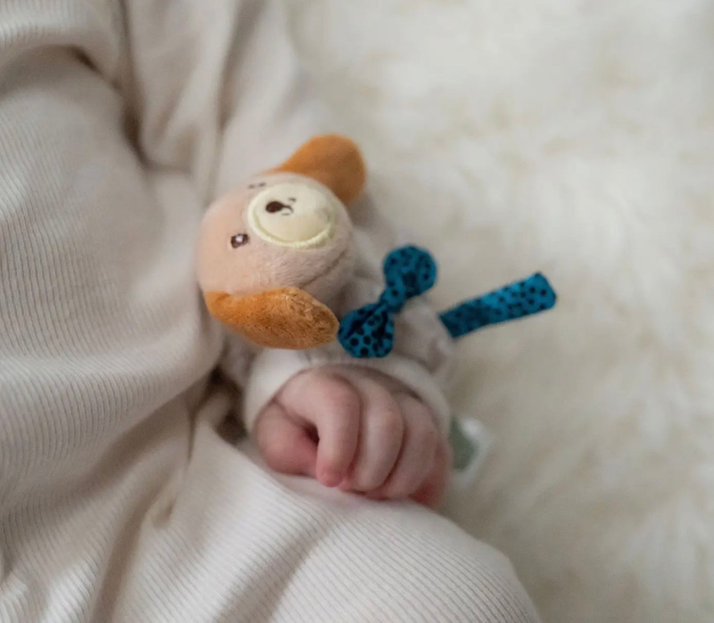 Dinosaur & Cockapoo Baby Wrist Wrattles