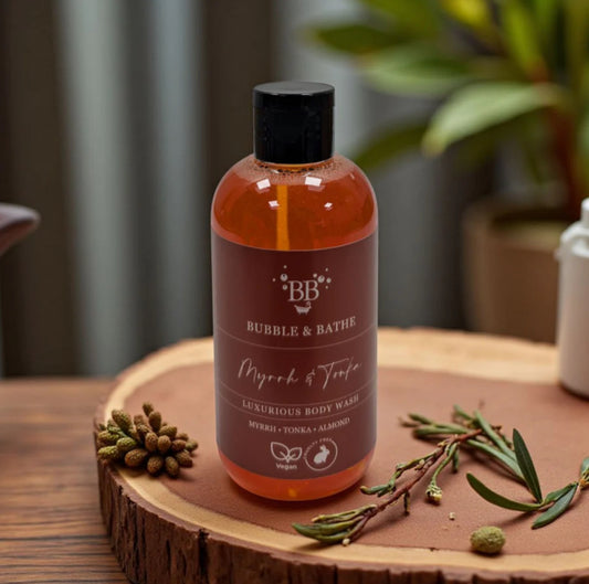 Myrrh & Tonka - Luxurious Body Wash - by Bubble & Bathe