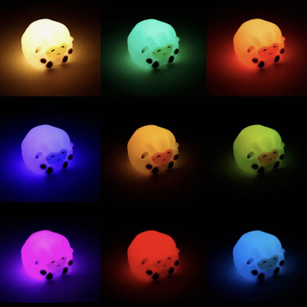Colour Changing Sheep LED Night Light – USB Rechargeable
