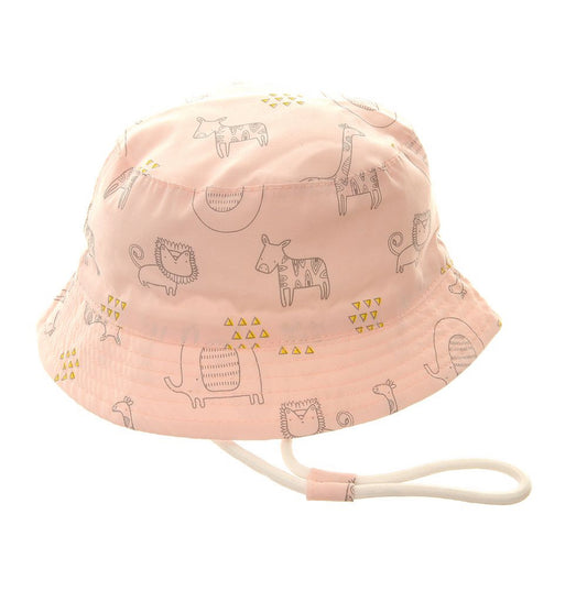 Pink Safari Hat - ages 1 - 3