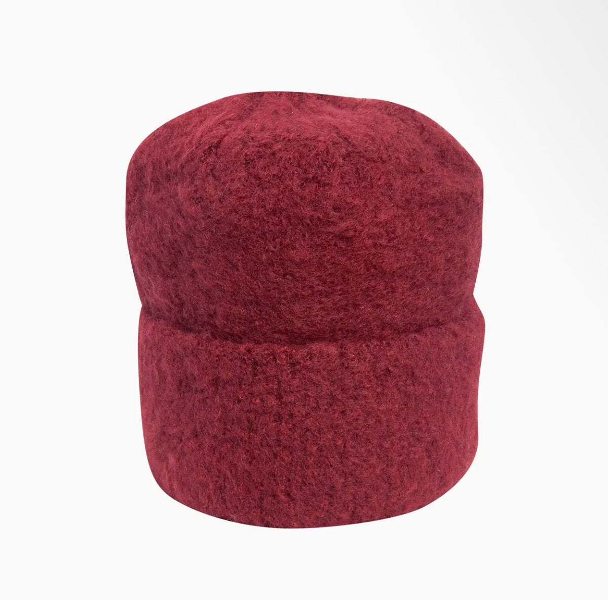 Berry textured beanie hat