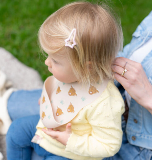 Hedgehog Silicone Bib