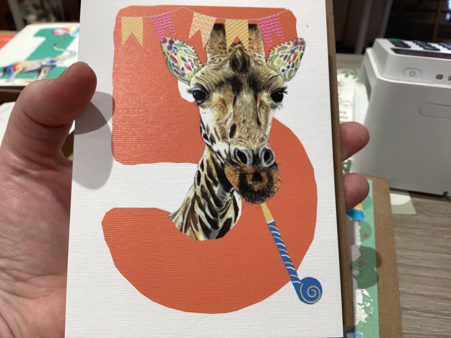 5th Birthday Card by Jen Winnett
