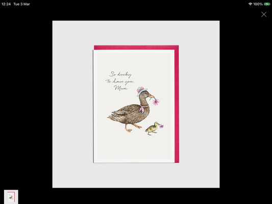 So “Ducky” to have you.