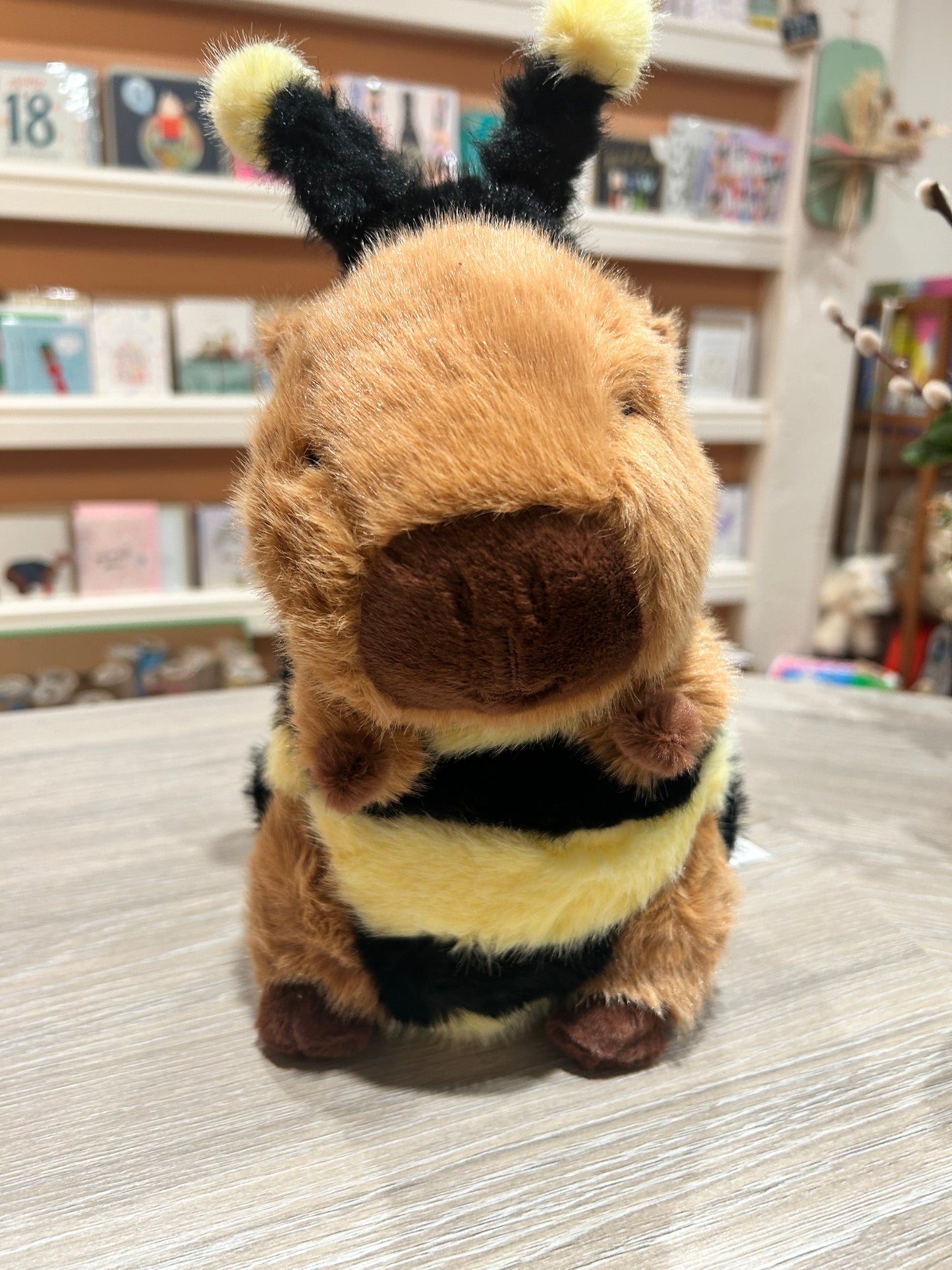 Capybara Bee Plushie - 30cm