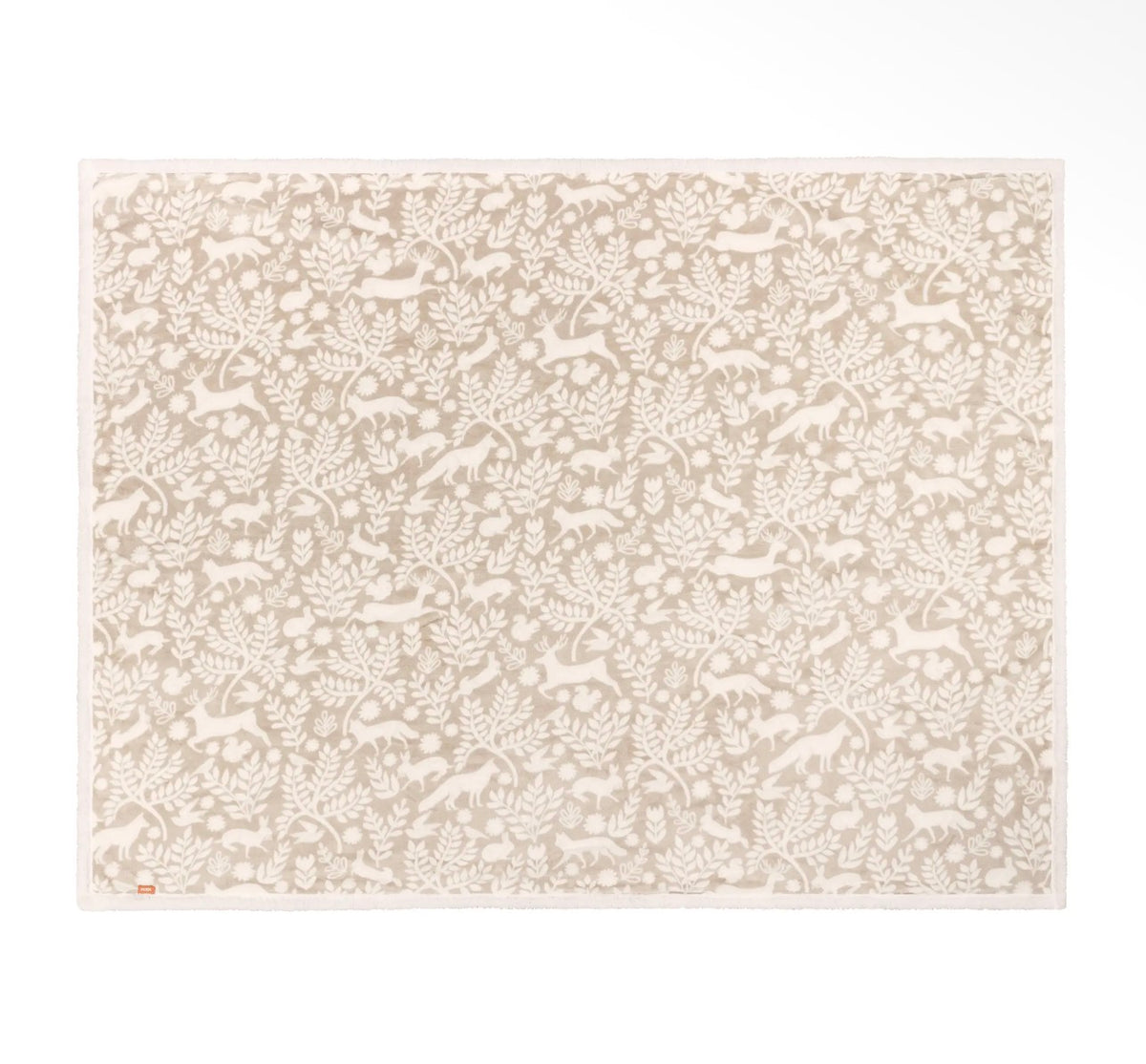 Woodland Sherpa Fleece Throw – Sable