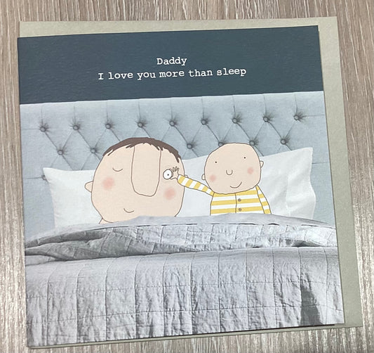 Father’s Day Card - sleep