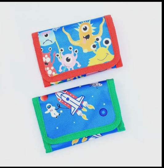 Print Wallet (Space and Monster)