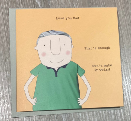 Father’s Day Card - Weird