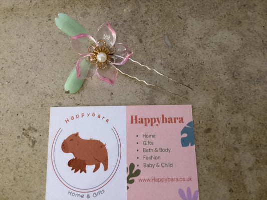 Acrylic hair pin - Handmade