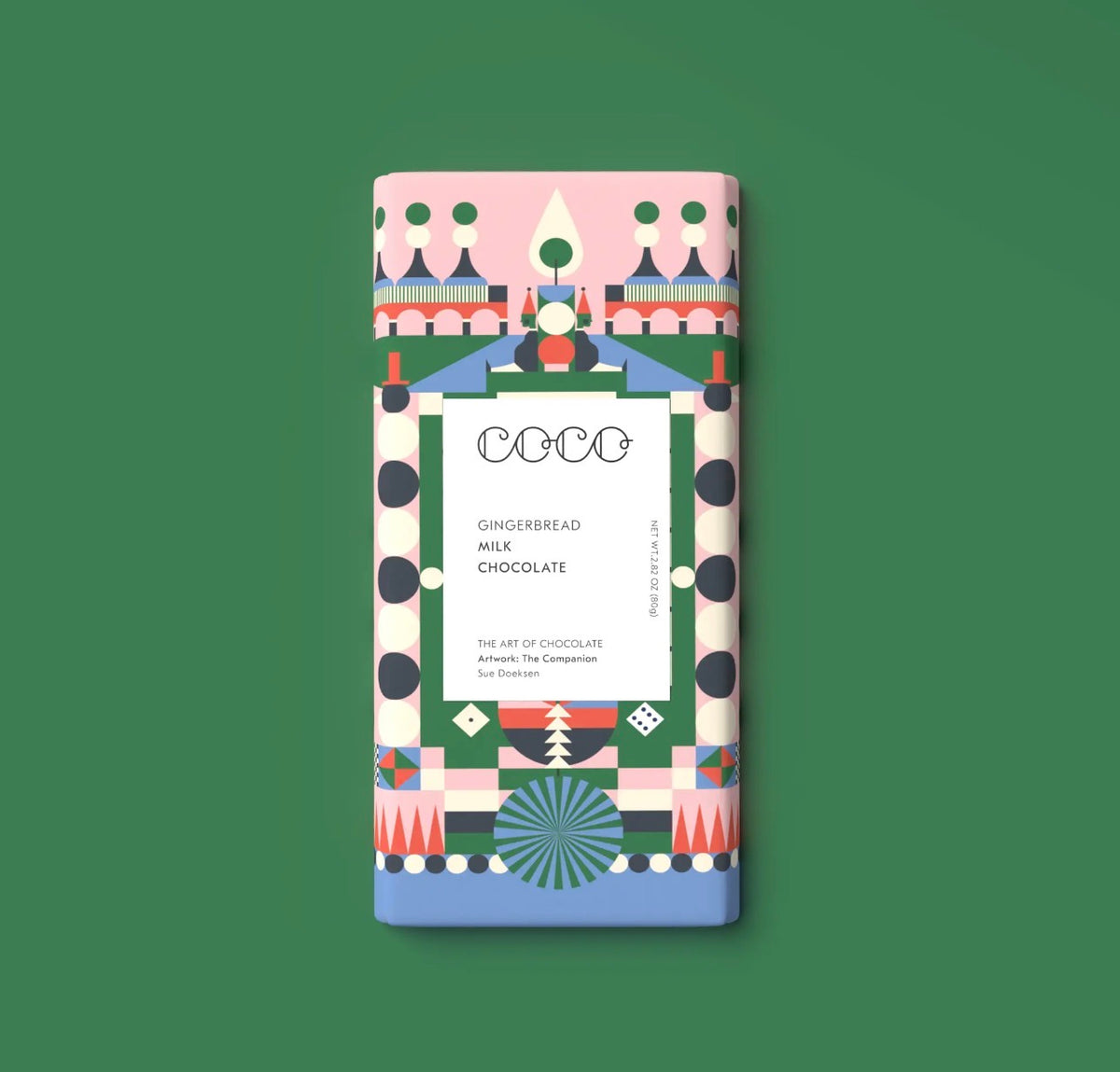 COCO Chocolatier Gingerbread Milk Chocolate – The Art of Chocolate