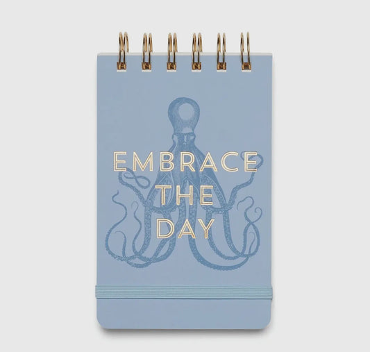 Embrace The Day - Small Spiral Notepad