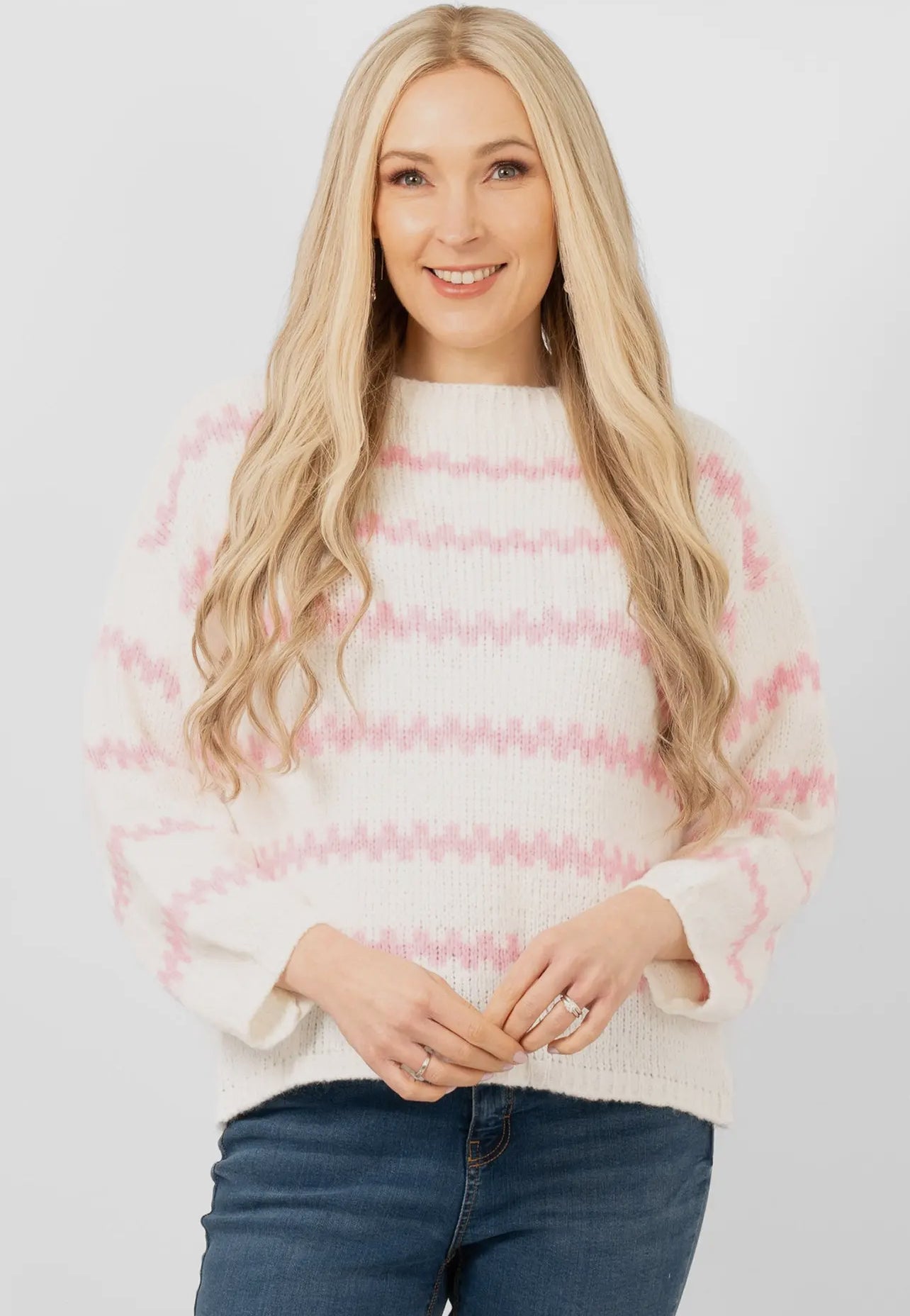 Kennedy Wool Mix Stripe Jumper
