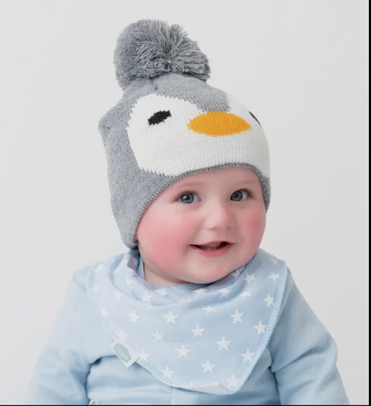 Penguin hat and mittens