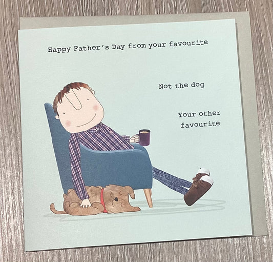 Father’s Day card - Dog favourite