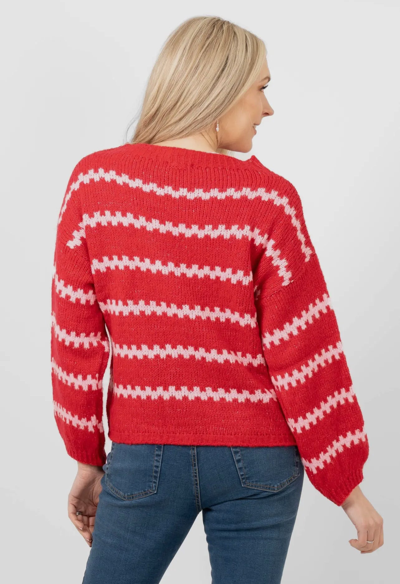 Kennedy Wool Mix Stripe Jumper