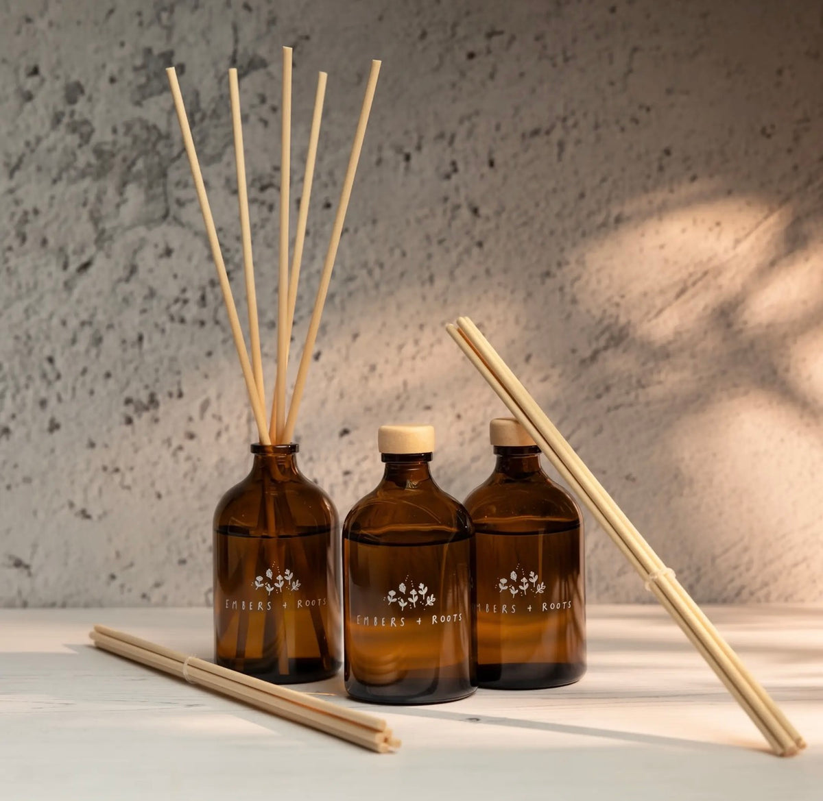 Winter Spice Apothecary Reed Diffuser – Embers & Roots