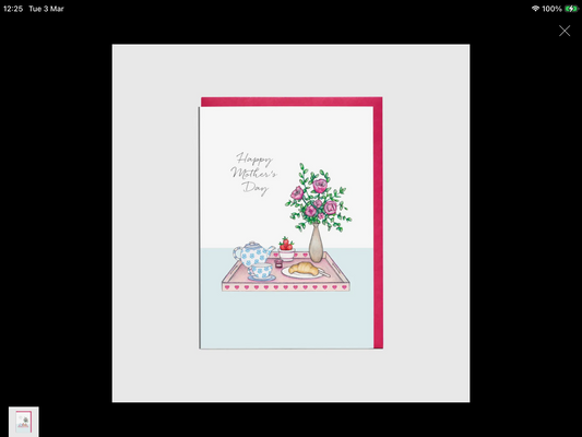 Wheelbarrow Mother's Day Card - 'blooming Wonderful Mum'