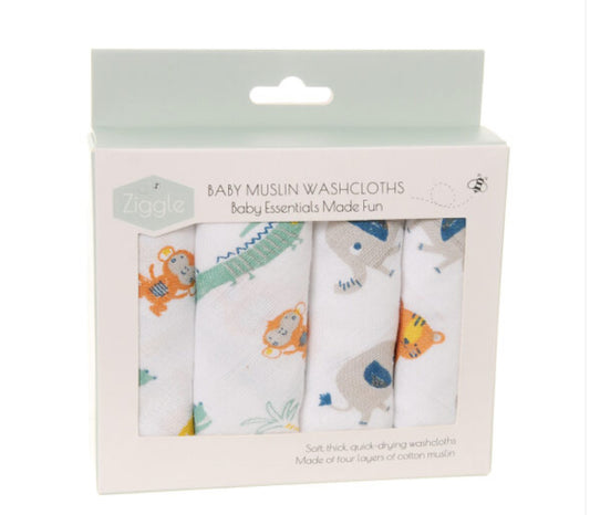 Baby Muslin Washcloths
