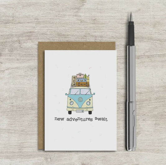 Mini Card - New Adventures Await