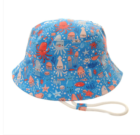 Under The Sea Child Sun Hat - age 1 - 3