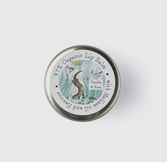 Organic Lip Balm - Vanilla & Rose