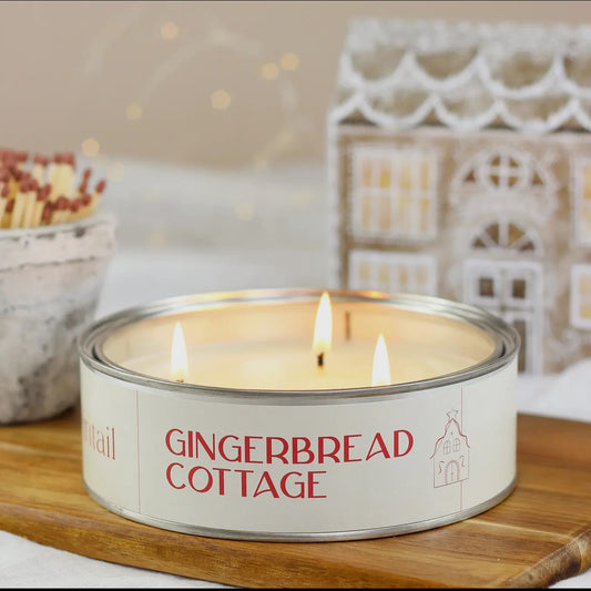 Large Gingerbread Candle