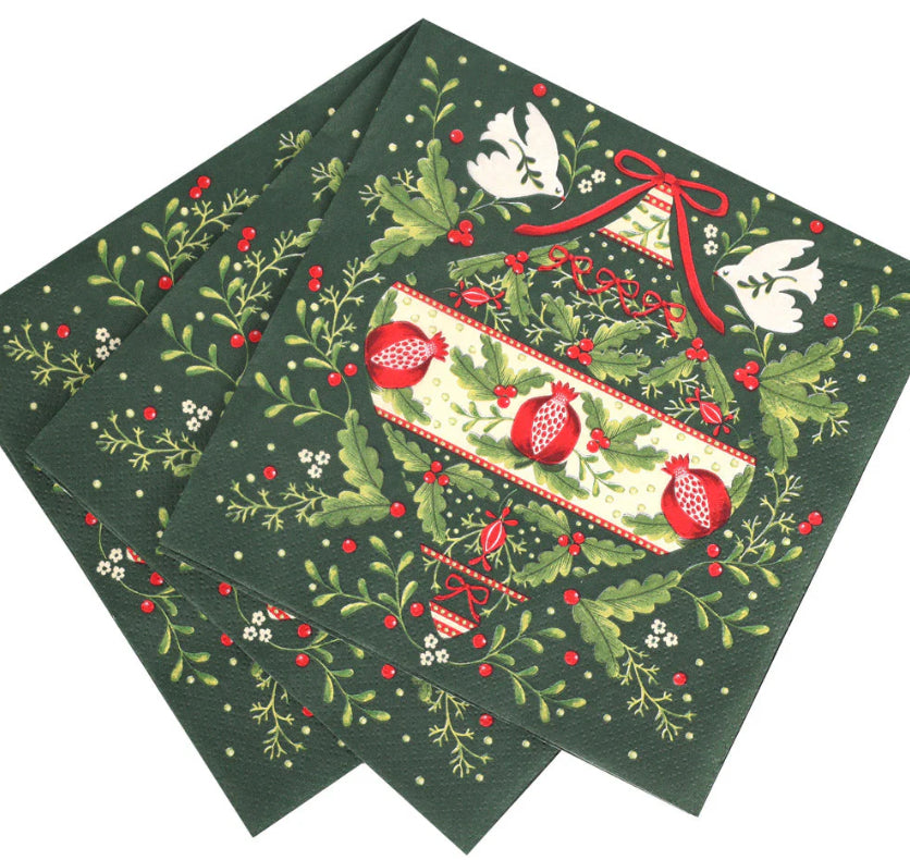 Paper Table Napkins - Folklore Design