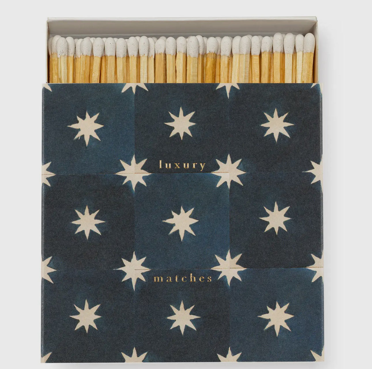 Decorative Long Matches - Square gift box