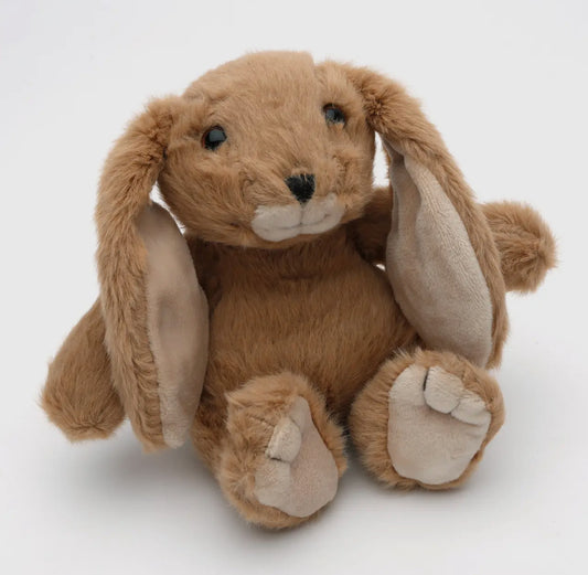 Soft Small Brown Bunny Plushie - 18cm