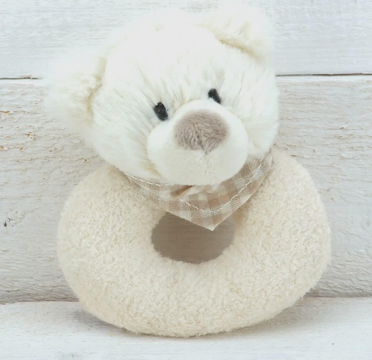 Baby Soft Bear Rattle