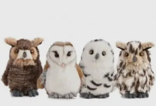 Small Living Nature Owl Plushie