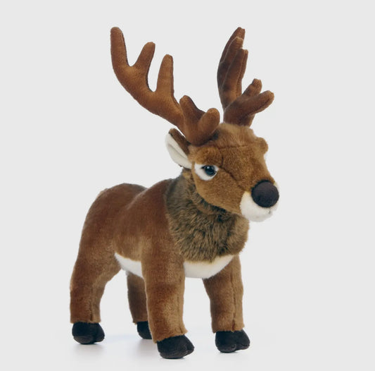 Living Nature Red Deer Stag Plushie