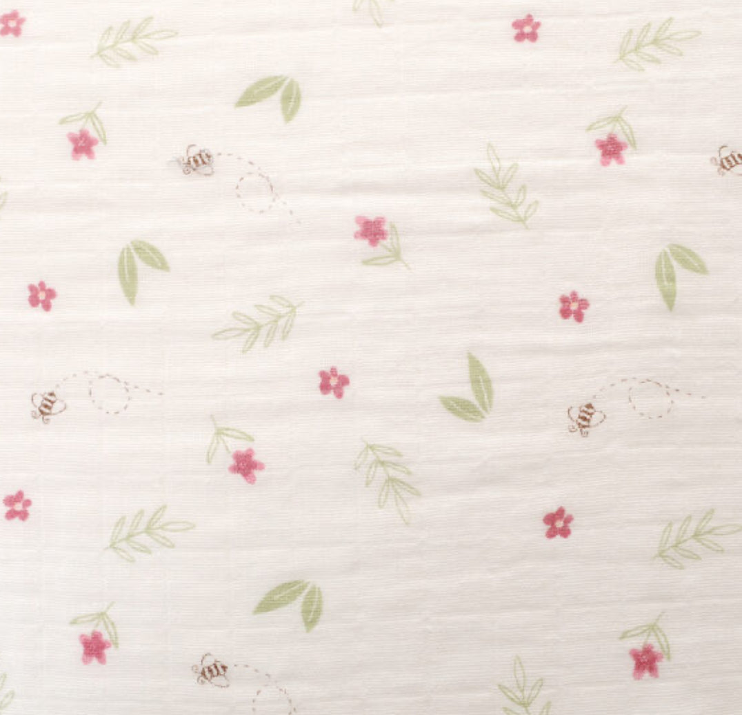 Bunny Muslin Squares - box of 3