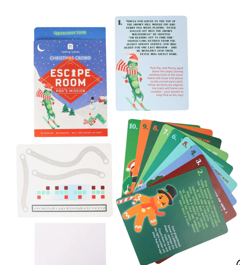 Christmas Escape Room - pods mission