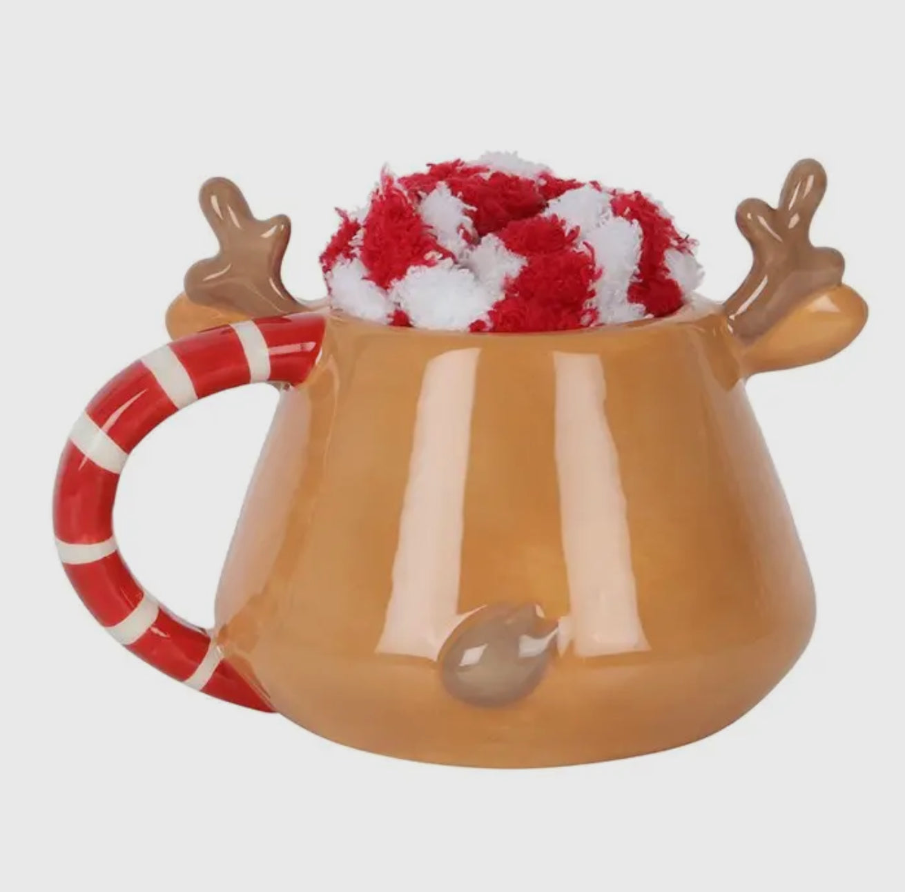 Christmas Mug & Sock Set - Reindeer