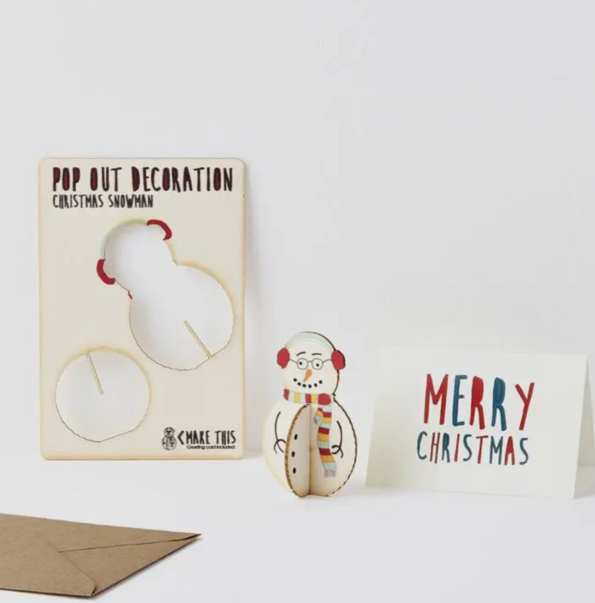Christmas Pop Out Cards - Various designs