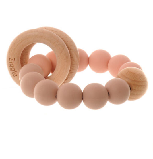 Wooden Teether & Rattle