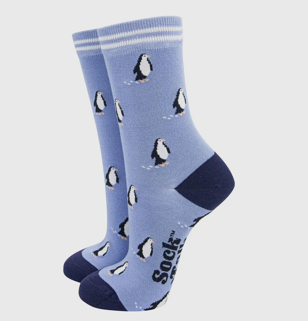 Ladies Bamboo Socks - Penguins