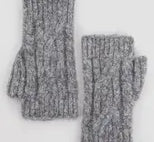 Navy Cable Knit Wrist Warmer