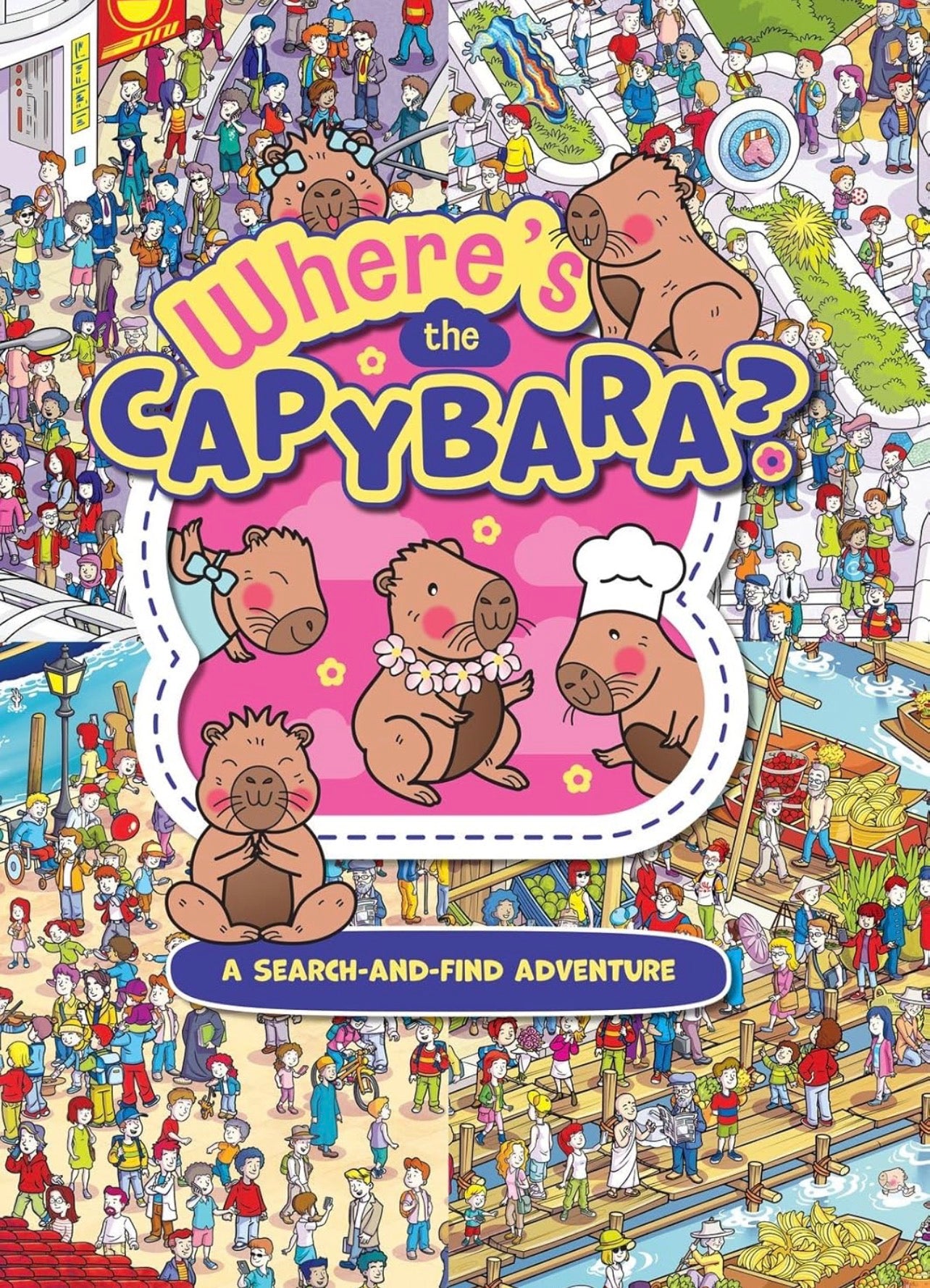 Where’s the Capybara? Search & find Book