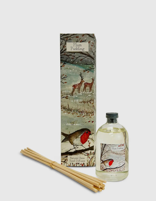 Plum Pudding Reed Diffuser - with Essential Oils