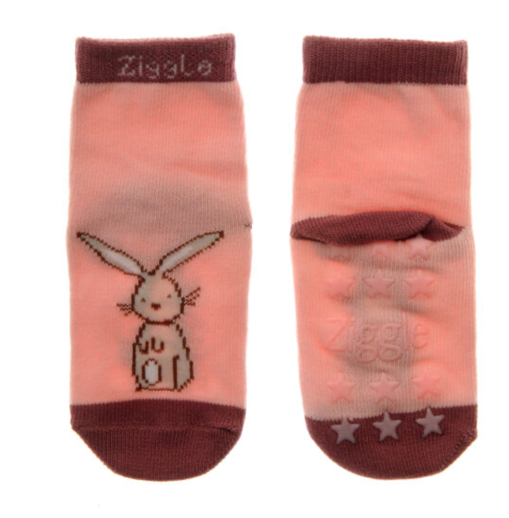 Pink Bunny Leggings and Socks 6 - 12 months