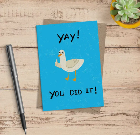 Mini Card - Yay you did it!