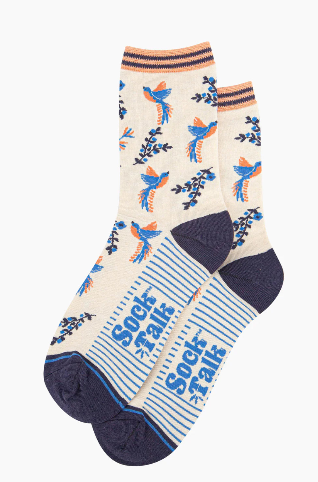 Ladies Bamboo Socks - Hummingbirds