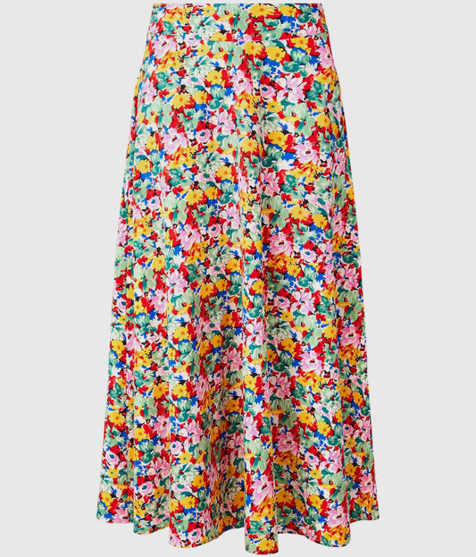 Sophie Pretty Floral Maxi Skirt - UK design