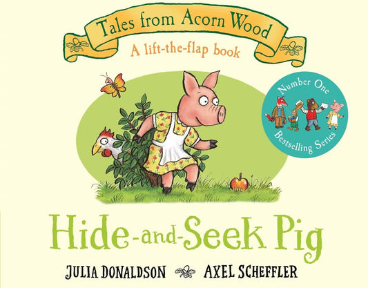 Hide & Seek Pig Hardback Children’s Lift The Flap Book
